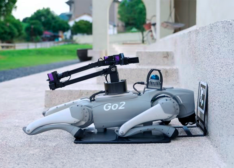 Unitree Go2 EDU Plus c лидаром Hesai XT16 — фото 3