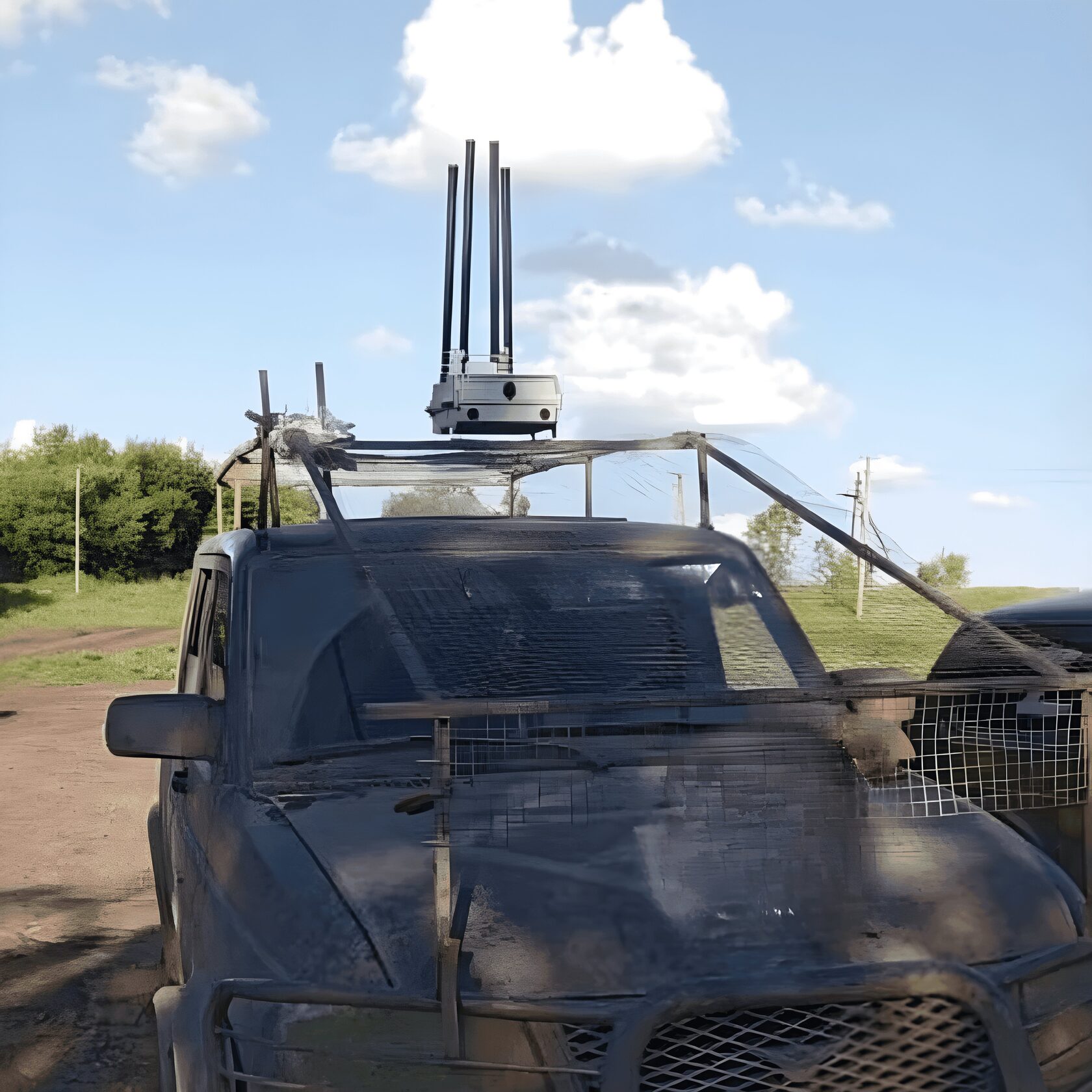 Автомобильный подавитель РЭБ «Ромашка» (4х канальная) — фото 1