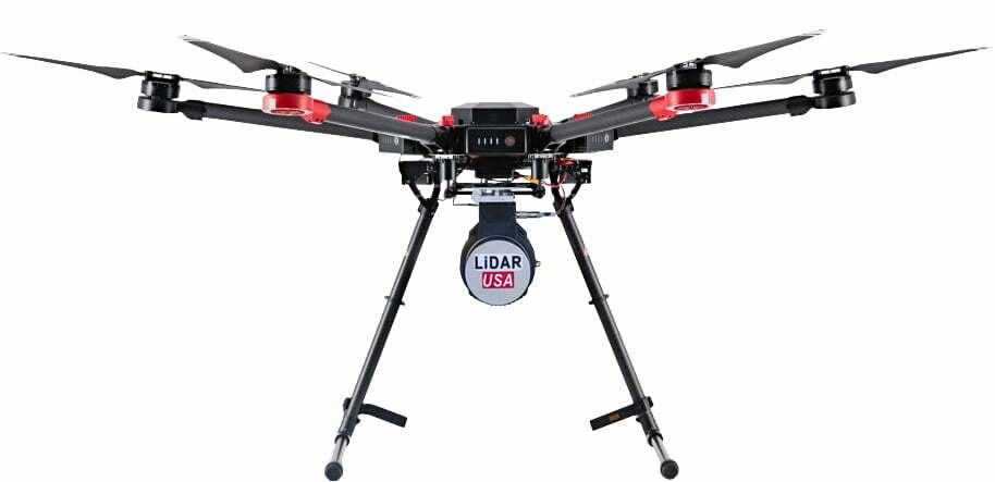 Сканер Revolution на DJI Matrice 600