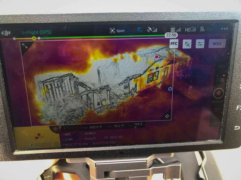 Тепловизионное изображение FLIR MSX