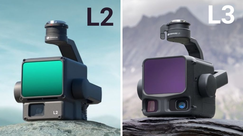 DJI Zenmuse L3 и Zenmuse L2