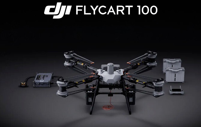 DJI FlyCart 100 официально представлен на глобальном рынке DJI FlyCart 100 официально представлен на глобальном рынке