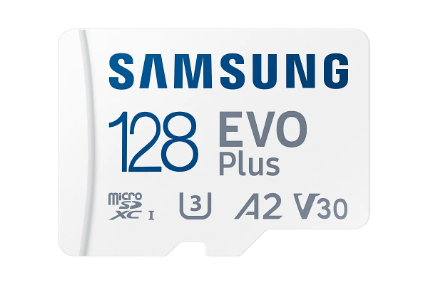 SD Карта памяти microSDXC UHS-I U3 Samsung EVO PLUS 128 ГБ