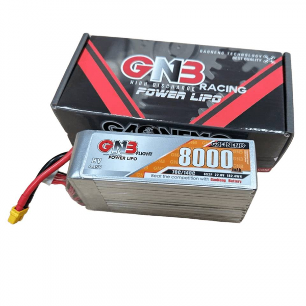 Аккумулятор GNB 8000 mAh XT60 для FPV дрона
